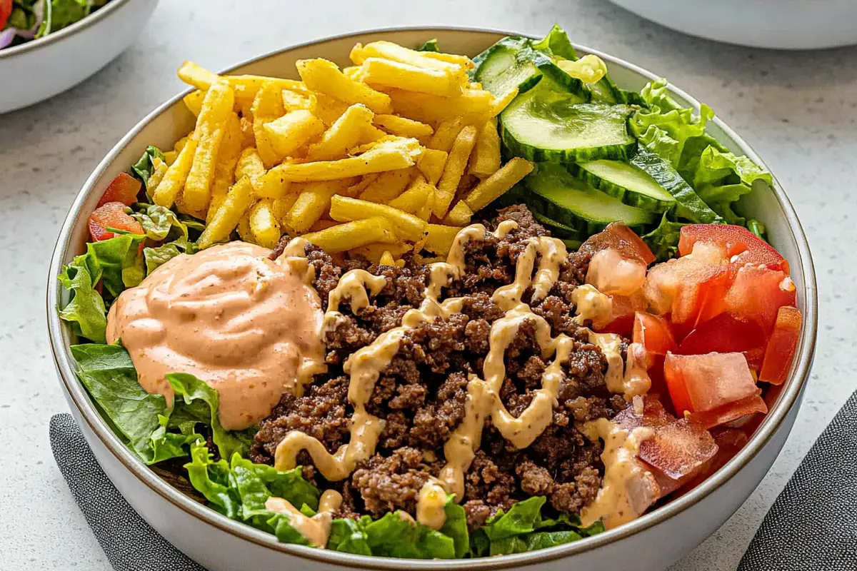 Burger Bowl Recipe: Your New Favorite Way to Enjoy a Classic Burger