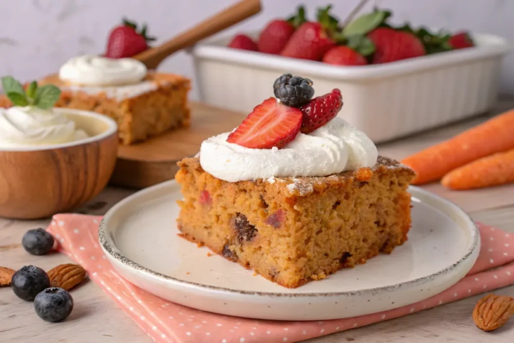 Carrot cake tres leches recipe