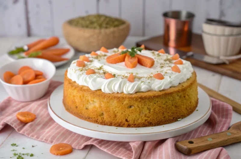 Carrot cake tres leches recipe