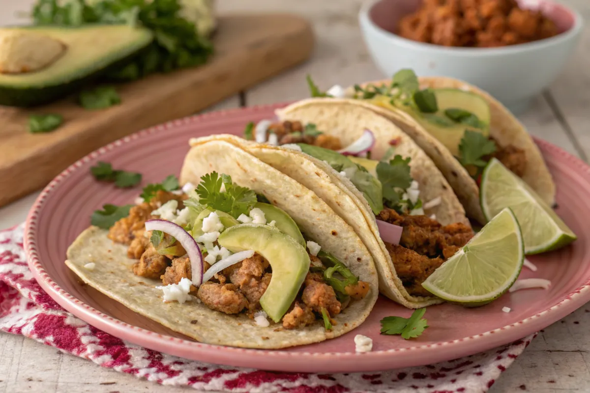 Ground Chicken Taco Recipe with the Best Homemade Seasoning