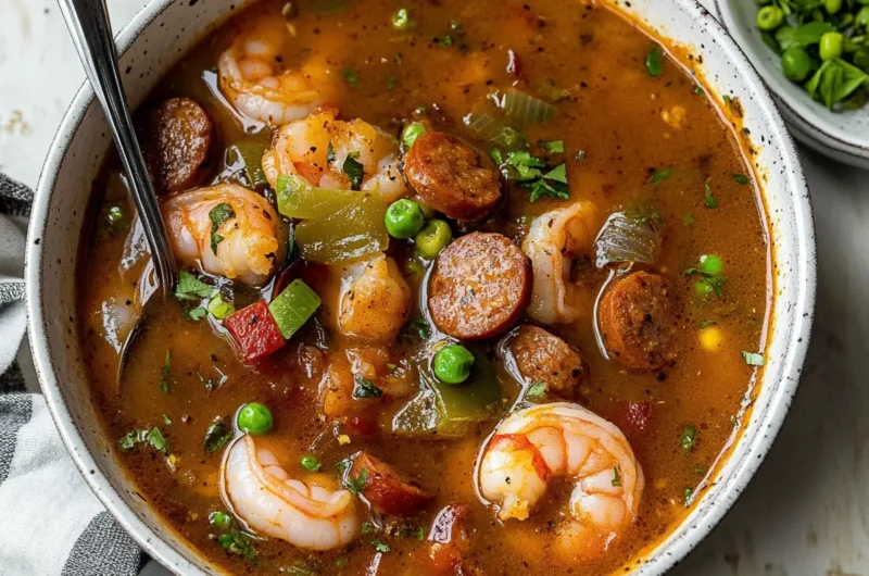 Seafood gumbo