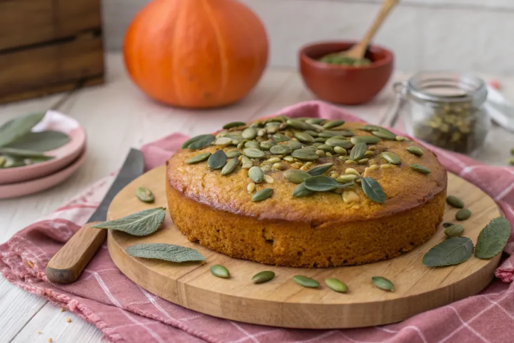 Pumpkin Olive Oil Cake Recipe