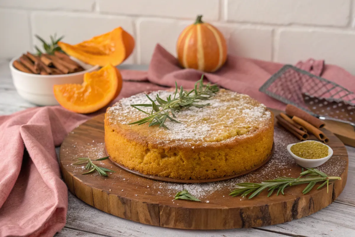 How to make Pumpkin Olive Oil Cake Recipe