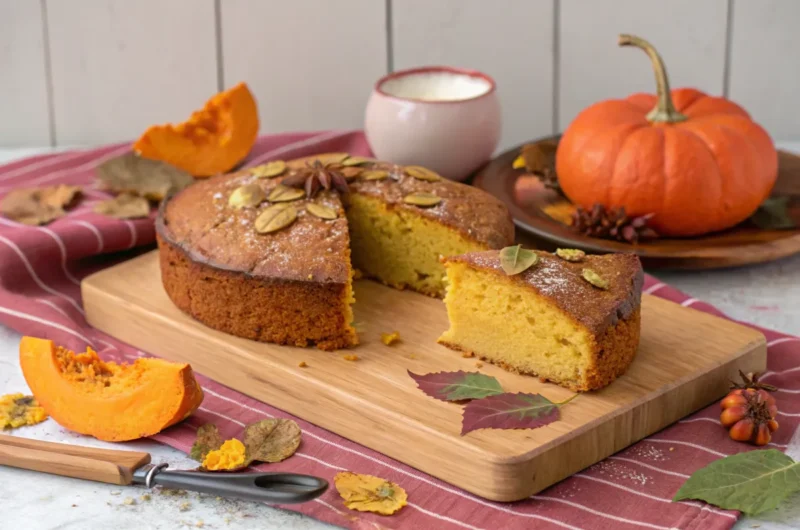 Pumpkin Olive Oil Cake Recipe