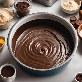 brownie batter