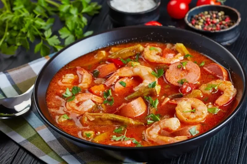 Seafood gumbo