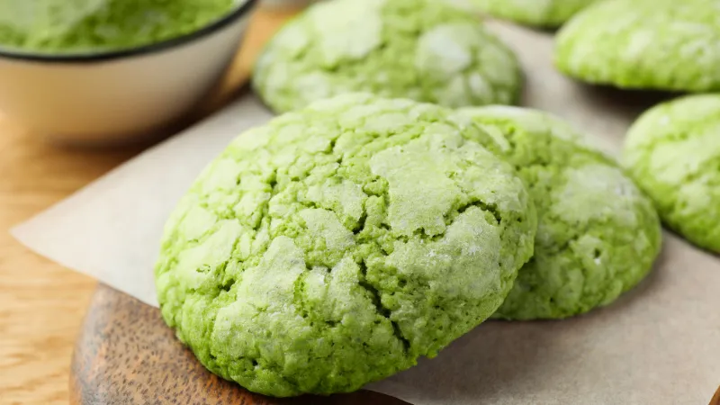 Easy Dessert Matcha Cookies: Perfect with tea