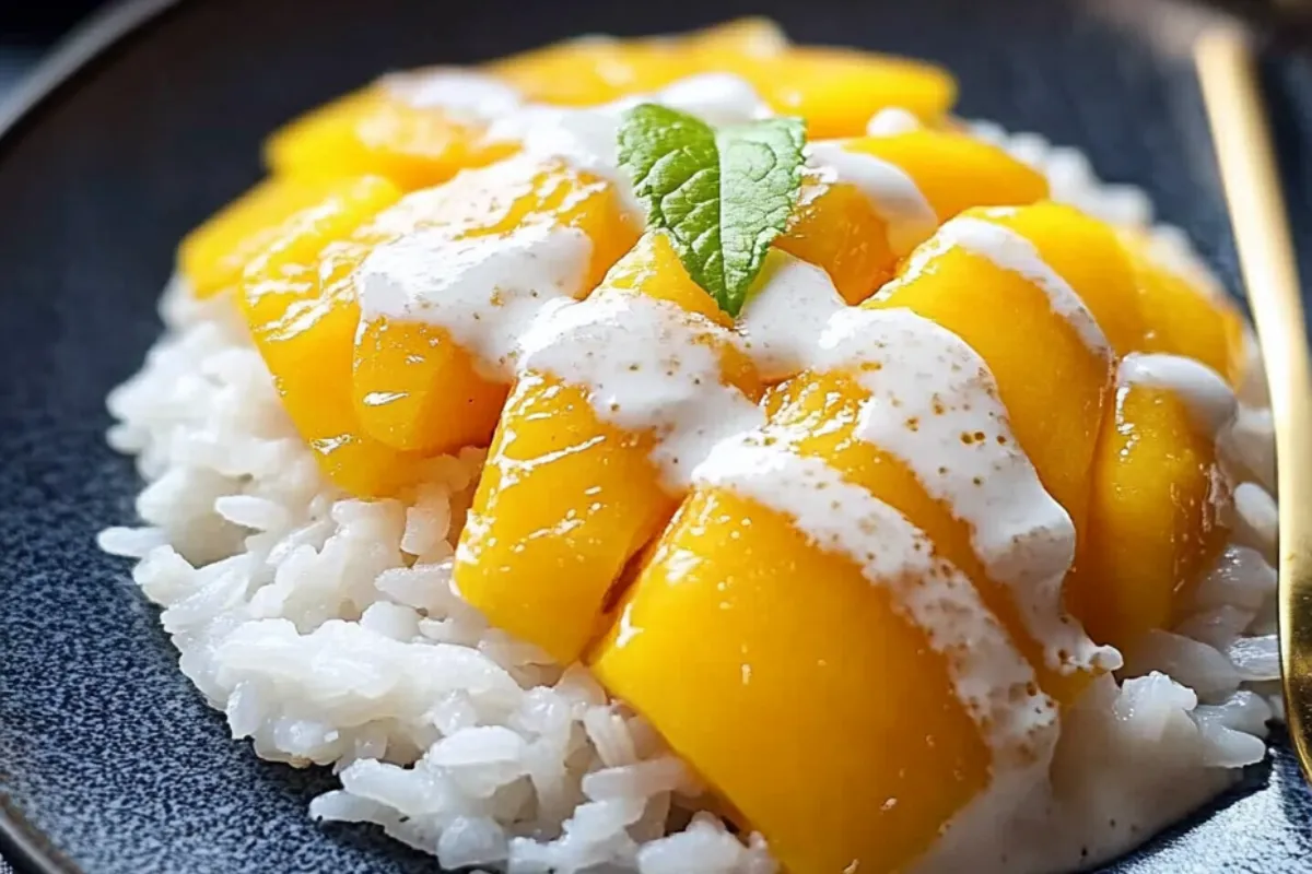 Mango Sticky Rice Recipe: A Simple And Classic Thai Delight