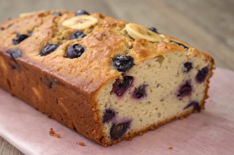 Blueberry Banana Nut Bread Recipe