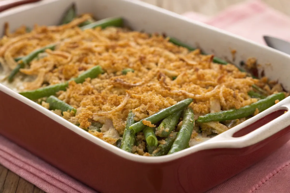 Campbell Soup Green Bean Casserole Recipe: The Best Casserole