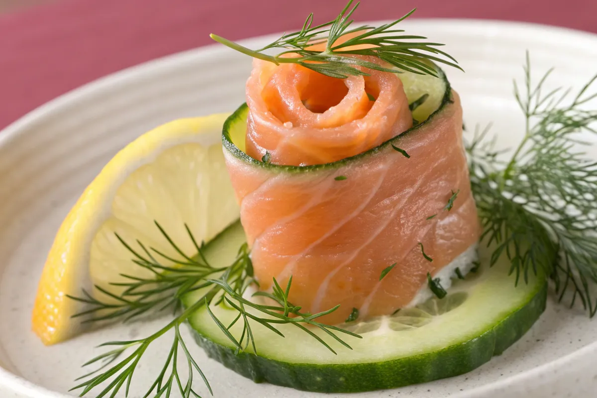 Chatelaine Smoked Salmon Roll On Cucumber Recipe: The Best Starter