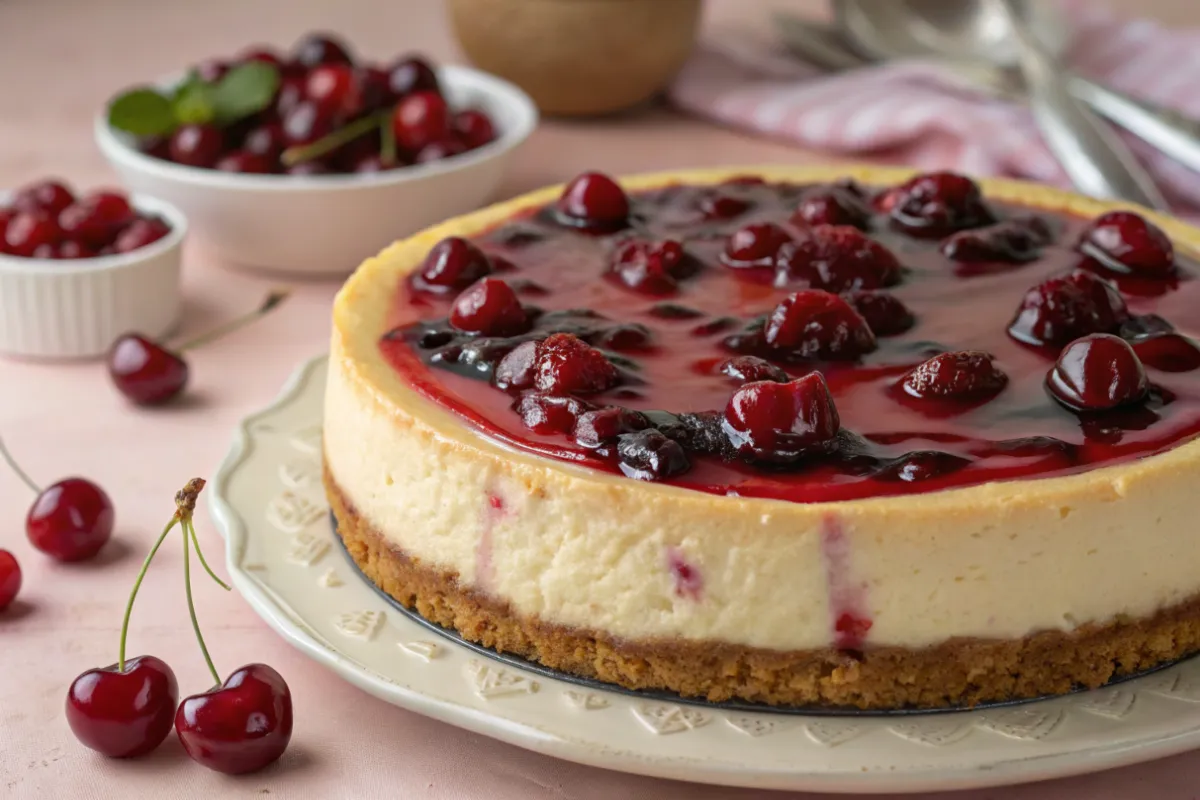 Cherry Cheesecake Recipe No Bake: Easy and Irresistible