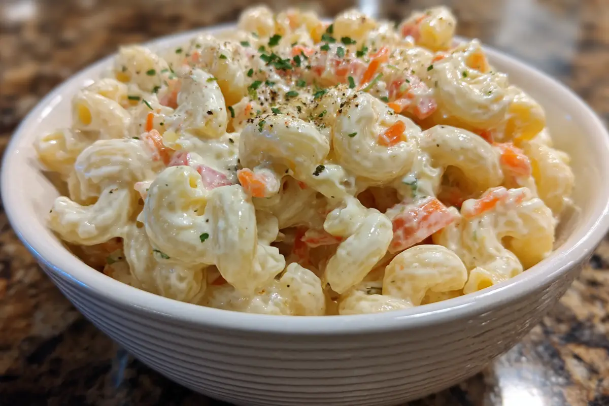 Hawaiian Mac Salad Recipe