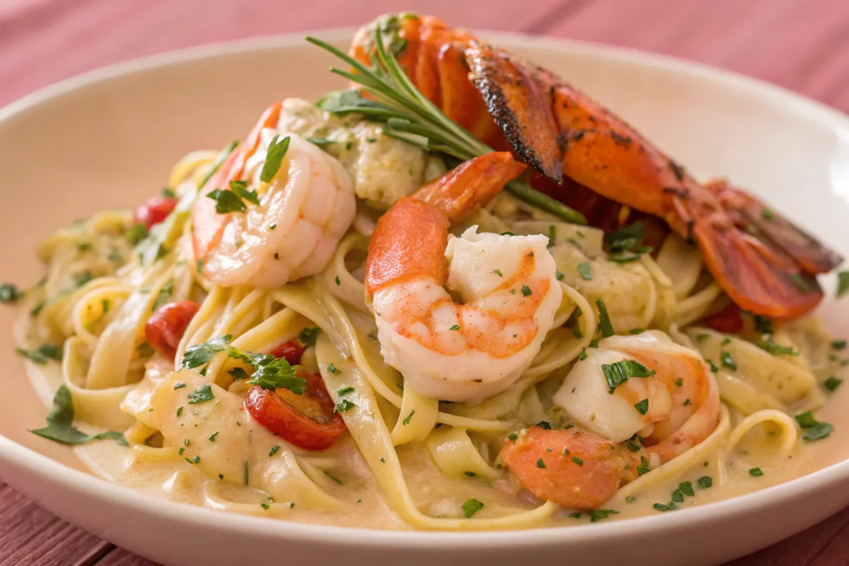 Lobster and Shrimp Pasta Recipes: How to make Creamy Pasta