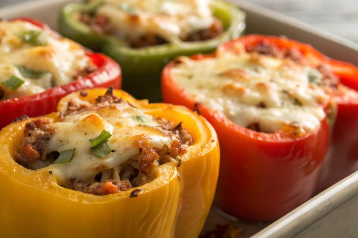 Old Fashioned Stuffed Bell Peppers Recipe