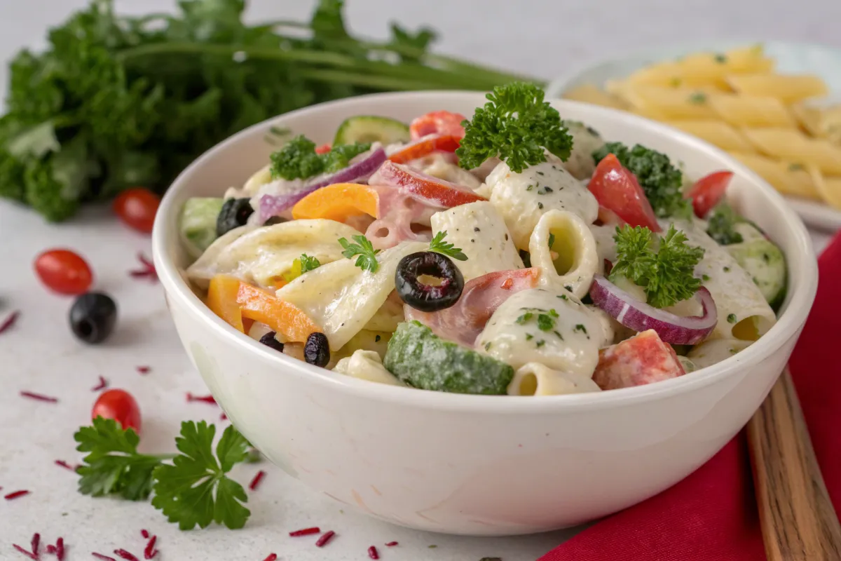 Olive Garden Pasta Salad Recipe: A Simple and Irresistible Salad!