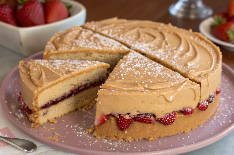 Peanut Butter and Jelly Cake Recipe