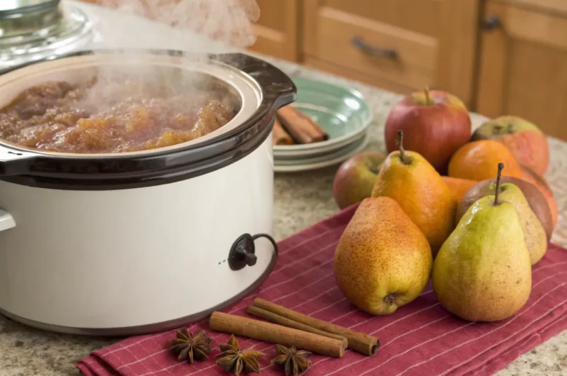 Pear Butter Crock Pot Recipe