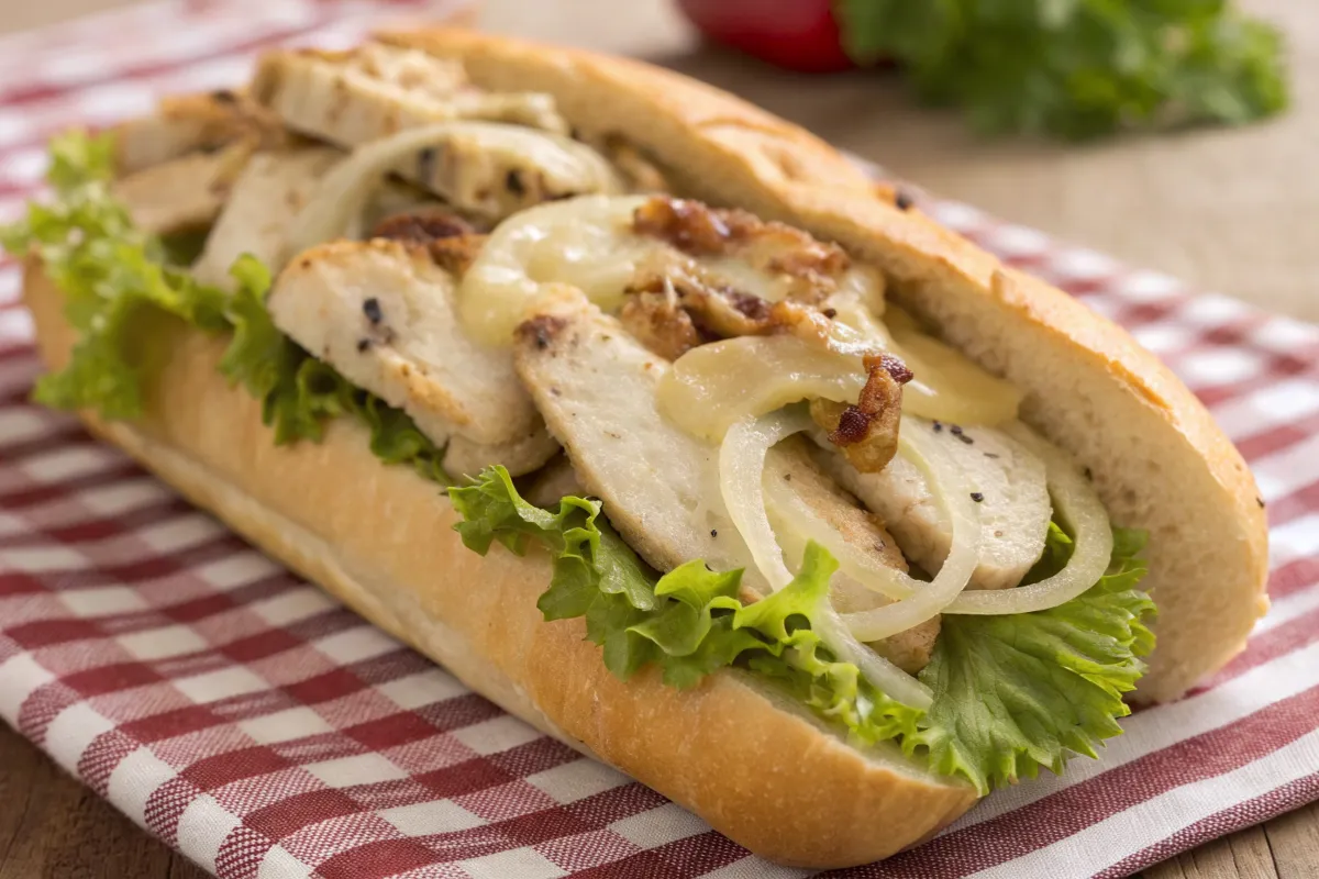 Philly Chicken Cheesesteak Recipe