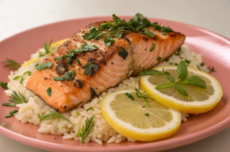 Salmon and Rice Recipe