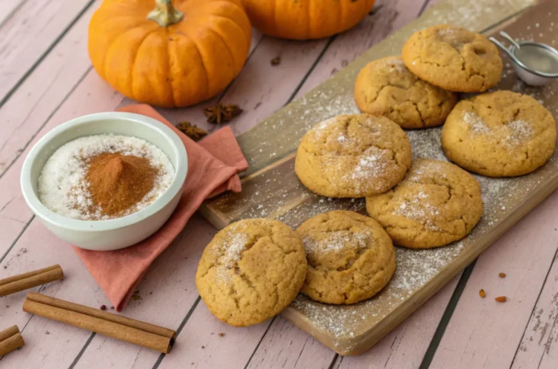 Spice Cake Mix Pumpkin Cookies