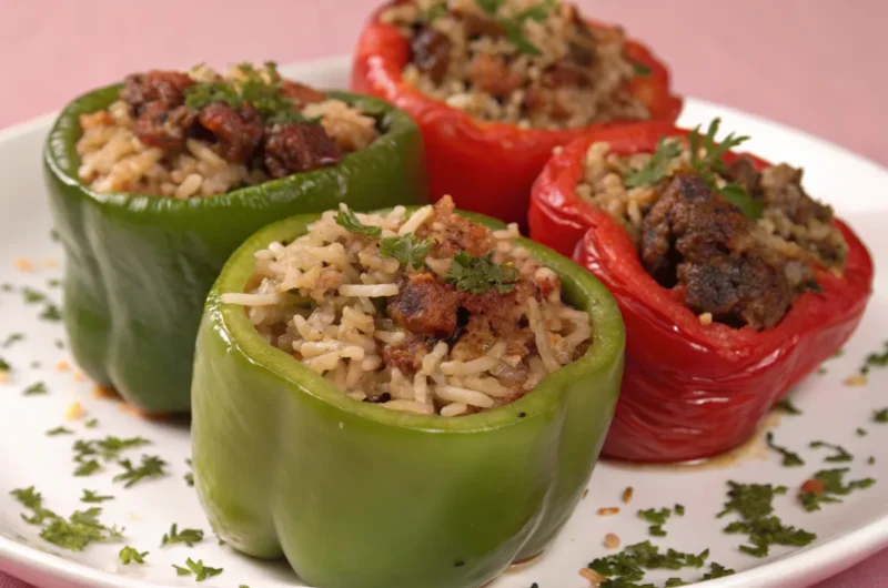 Old Fashioned Stuffed Bell Peppers Recipe