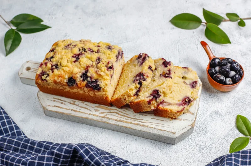 Blueberry Banana Nut Bread Recipe