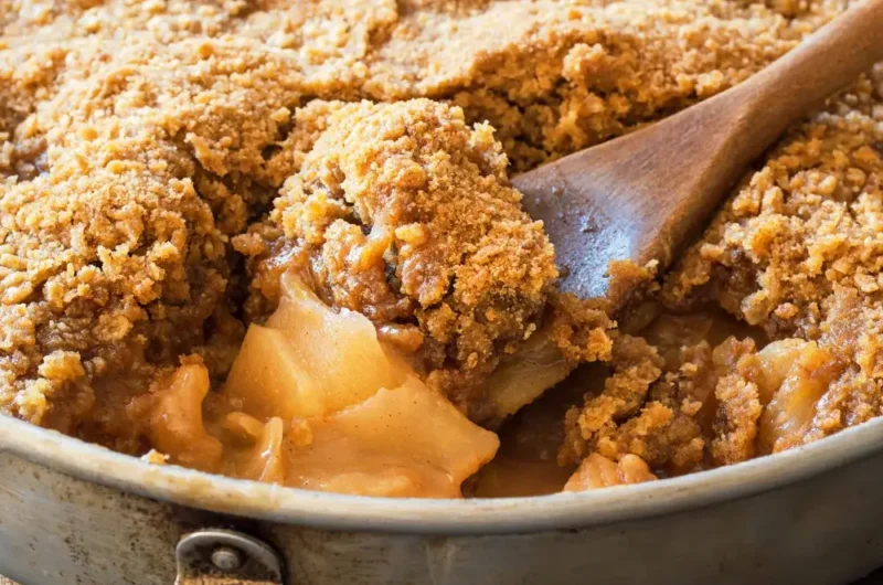 Apple Crisp Without Oats