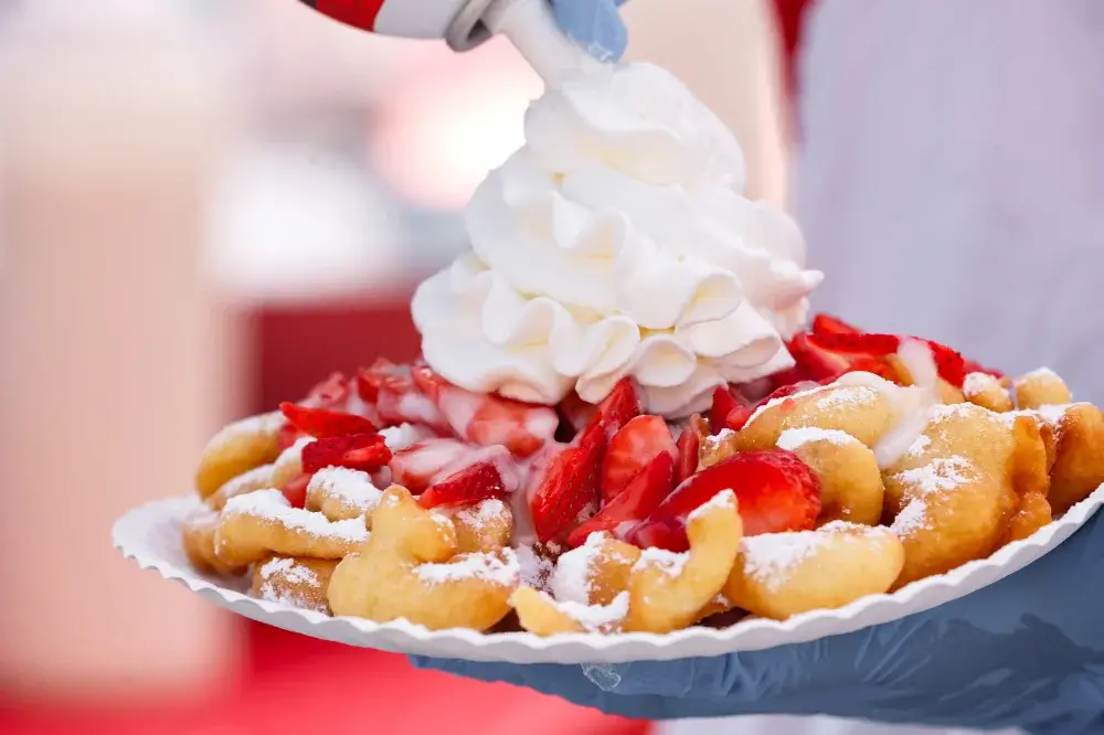 Funnel Cake Recipe with Fresh Strawberries: A Simple Homemade Dessert