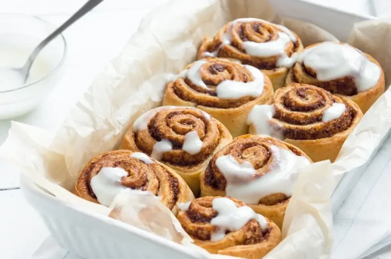 Cinnamon Sourdough Rolls Recipe