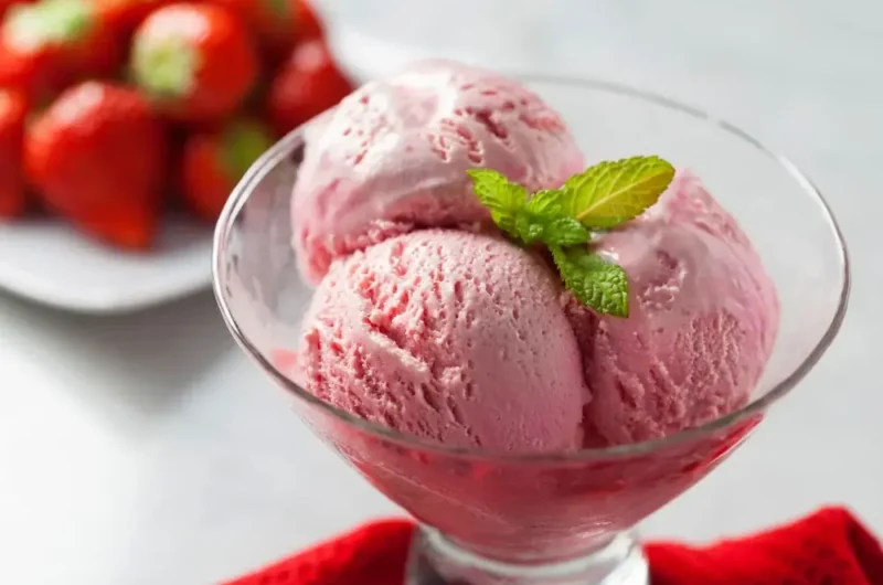 Strawberry Ice Cream