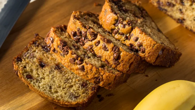 Easy And Simple Banana Bread Recipe with Cake Mix