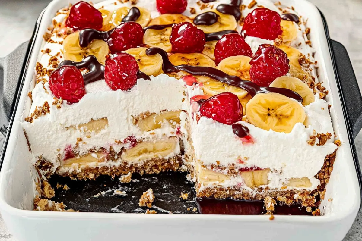 Banana Split Cake Recipe