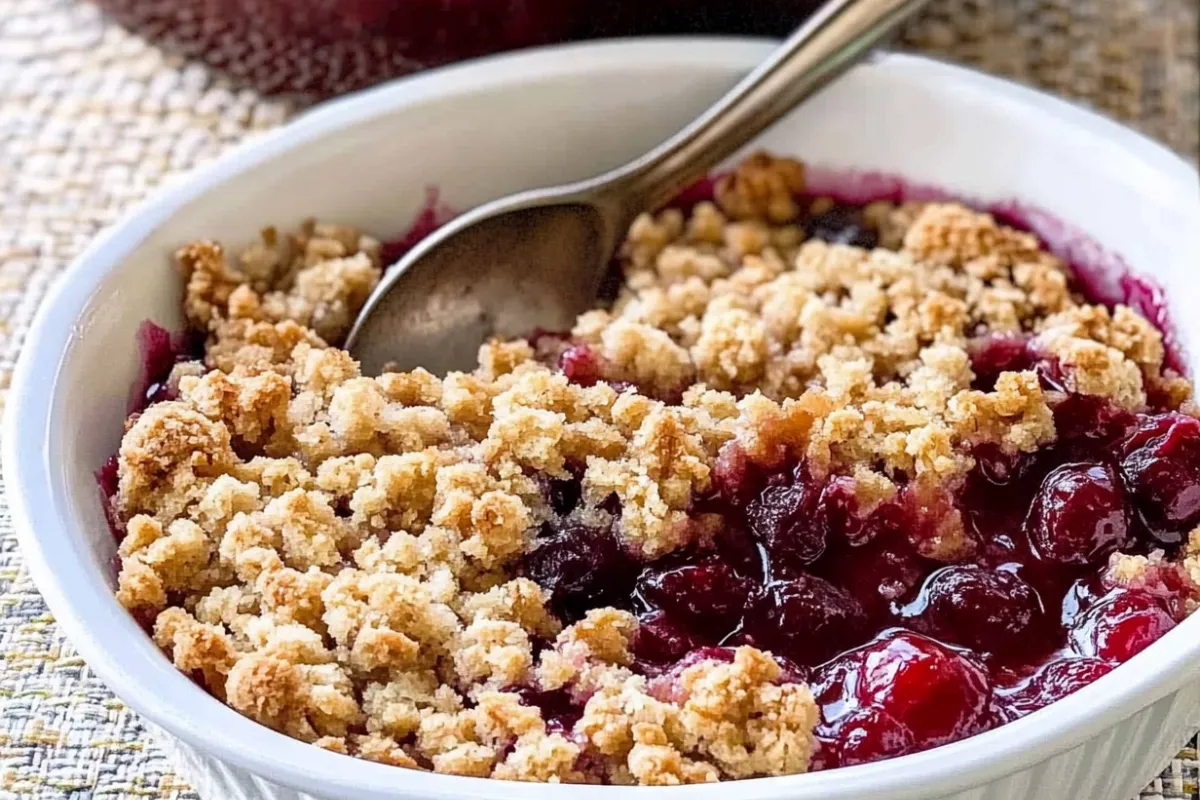 Cherry Crisp Recipe: A Comforting Treat that You will Love!