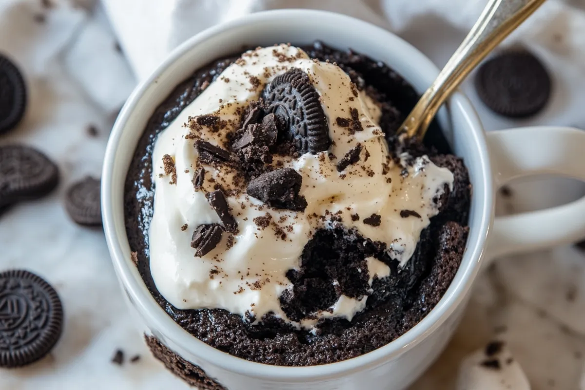 Oreo Mug Cake Recipe