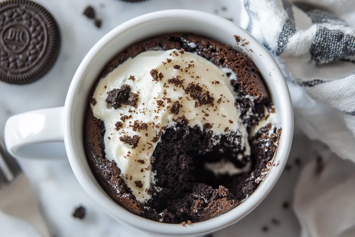 Oreo Mug Cake Recipe: The Best And Sweetest 5-Minute Delight