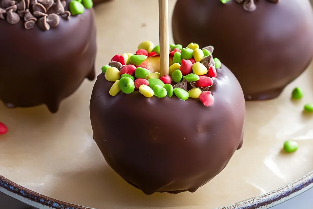 No-Bake Chocolate Covered Apples: A Nostalgic And Easy Sweet Treat!