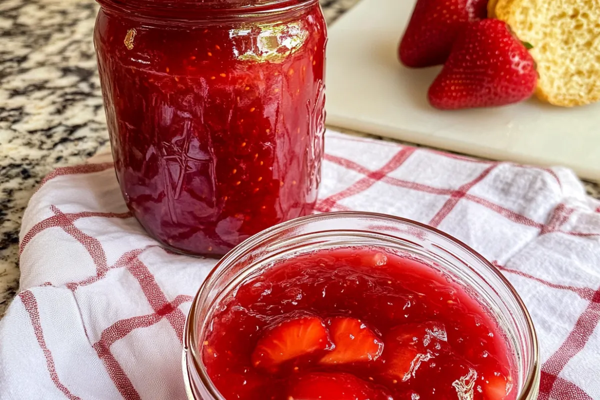 Strawberry Preserves Recipe