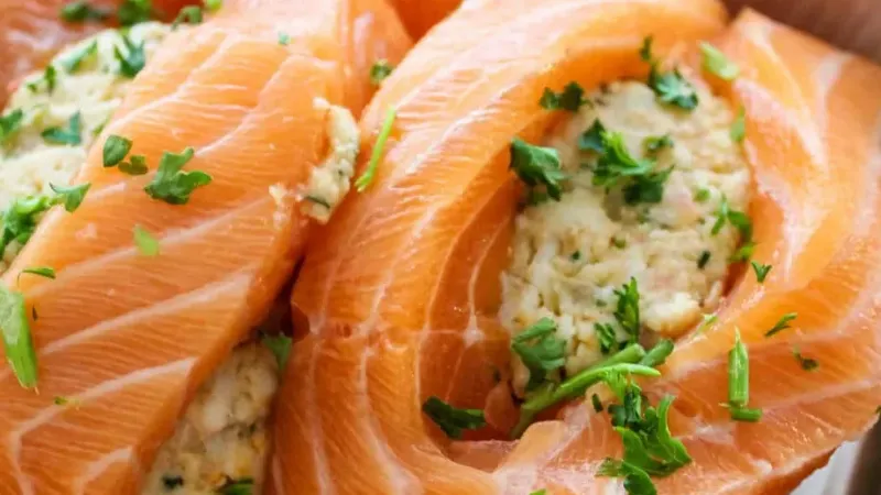 Stuffed Salmon Recipe