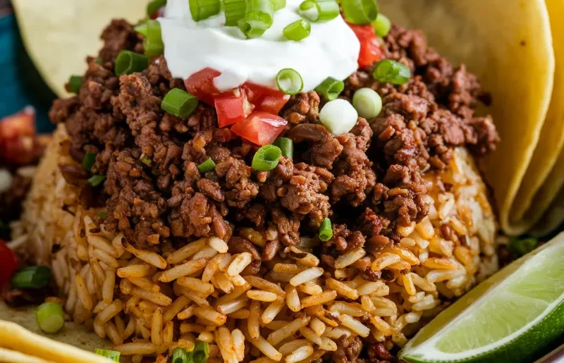 Taco Rice Recipe