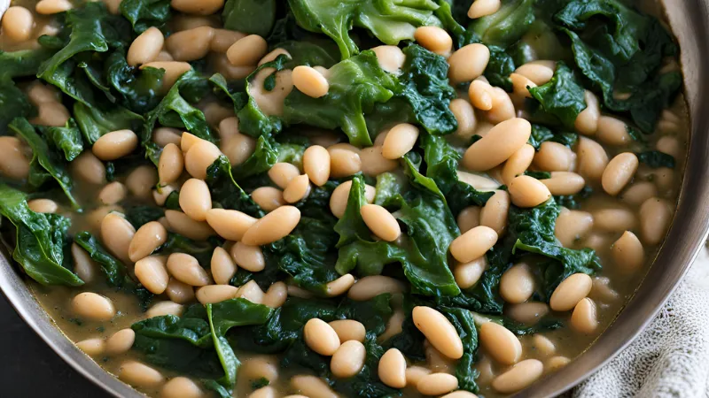 Wholesome Comfort: Easy and Quick Beans and Greens Recipe