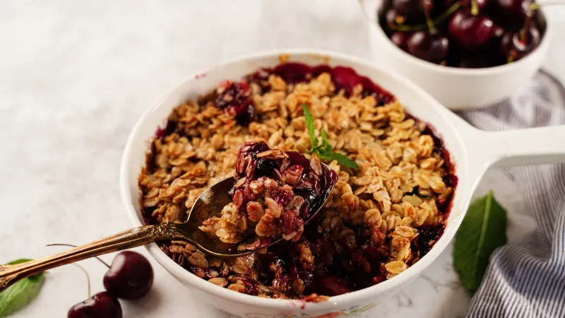 Cherry Crisp Recipe