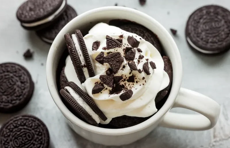 Oreo Mug Cake Recipe