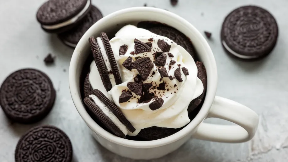 Oreo Mug Cake Recipe: The Best And Sweetest 5-Minute Delight