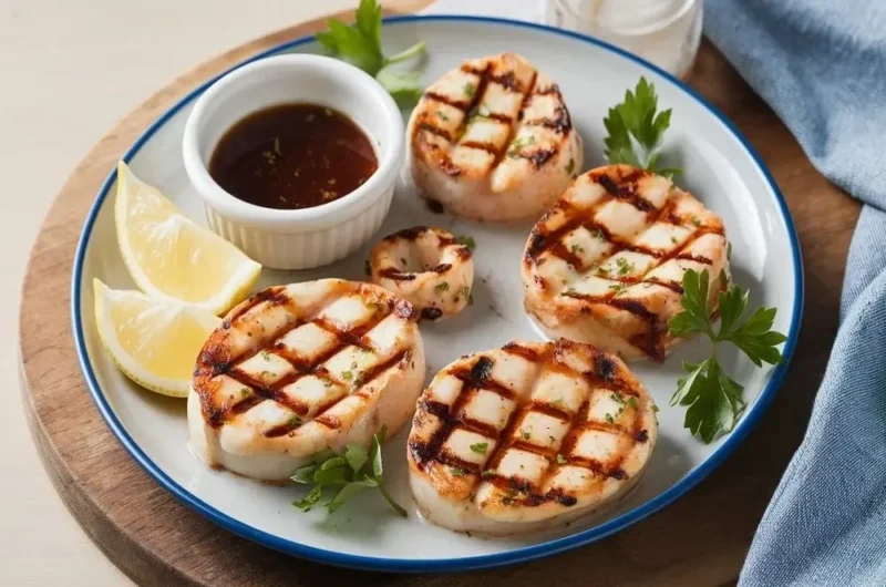 Grilled Calamari Steak Recipe