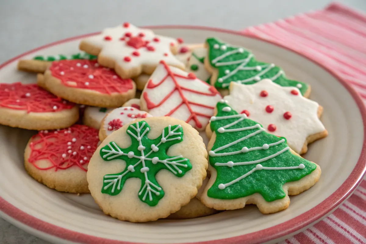 Cake Mix Christmas Cookies