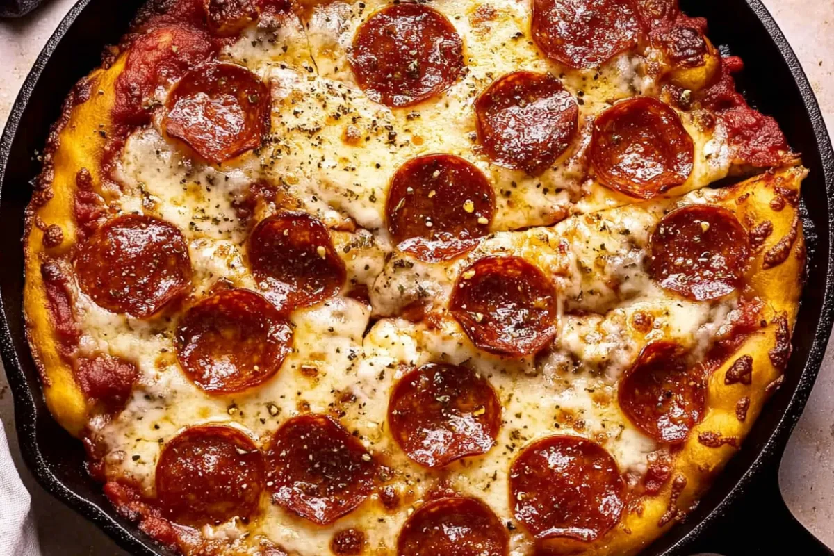 Cast Iron Pizza Recipe
