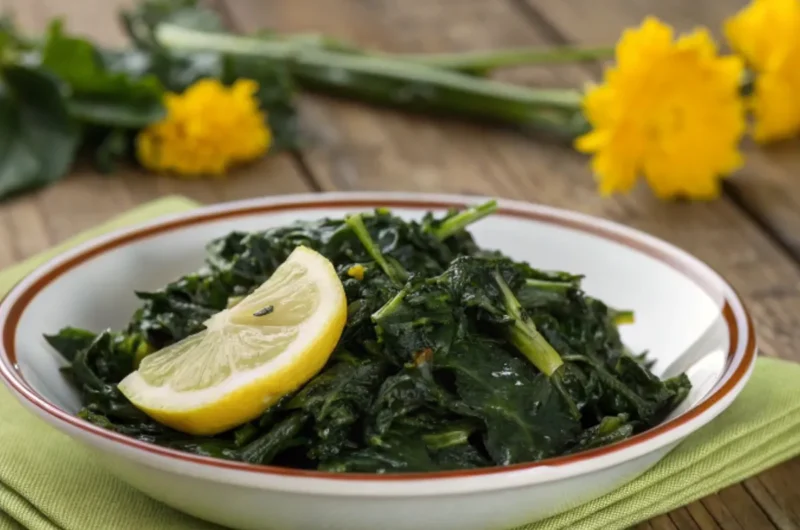 Dandelion Greens Recipe