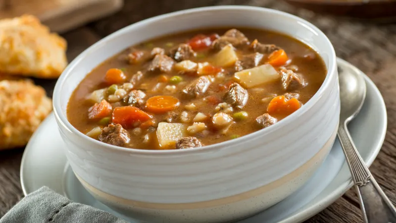 Old Fashioned Vegetable Beef Soup Recipe to Warm Your Soul!