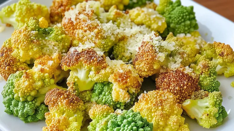 The Secret to Perfectly Roasted Romanesco: A Simple, Irresistible Side Dish!